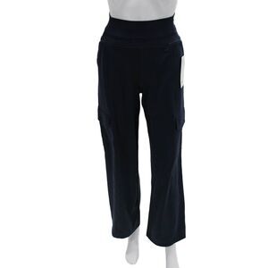 Athleta Women Dark Blue Cargo Pants Petite Size 2XS